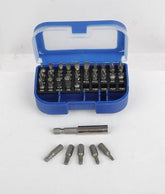 WORKPRO 31-piece flat/phillips/posidrive/allen/star bit set